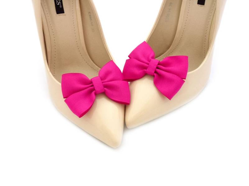 Magenta Schuhclips Schuhdekorationen Schleifen Judaeve Magenta Schuhclips Schuhdekorationen Schleifen Judaeve von JUDAEVE