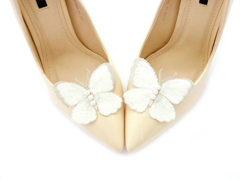 Schuhclips Mit Besticktem Schmetterling, Hochzeitsdekorationen, Judaeve Schuhclips Mit Besticktem Schmetterling, Hochzeitsdekorationen, Judaeve von JUDAEVE