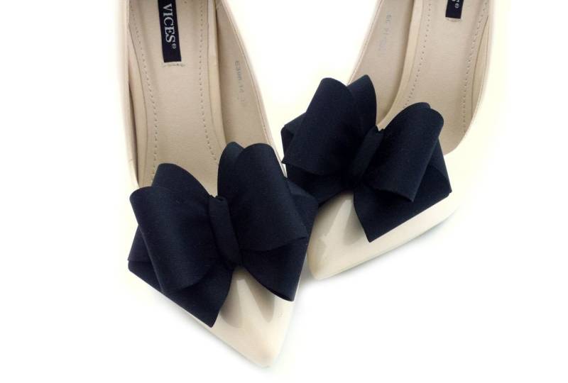 Schwarze Schuhclips, Schuhdekorationen, Schleifen, Judaeve Schwarze Schuhclips, Schuhdekorationen, Schleifen, Judaeve von JUDAEVE