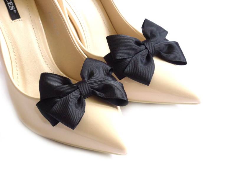 Schwarze Schuhclips, Schuhdekorationen, Schleifen, Schwarze Judaeve Schuhclips Schwarze Schuhclips, Schuhdekorationen, Schleifen, Schwarze Judaeve Schuhclips von JUDAEVE