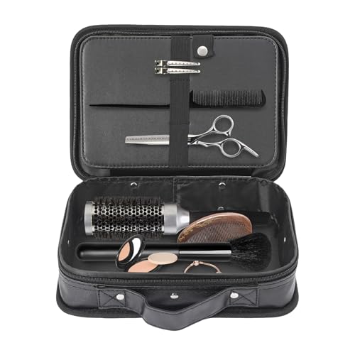 Friseur Werkzeug Tasche, Tragetasche für Haarschneider Friseurtasche, Portable Friseur Tasche, Friseur Organizer Tasche für Friseurschere, Haarschneider, Schwarz von JUDEMII
