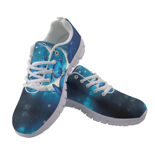 JUDENTIDOS Damen-Laufschuhe, atmungsaktive Tennisschuhe, Netzstoff, Walking-Sneaker, Blue Butterfly Moon, 43.5 EU JUDENTIDOS Damen-Laufschuhe, atmungsaktive Tennisschuhe, Netzstoff, Walking-Sneaker, Blue Butterfly Moon, 43.5 EU von JUDENTIDOS