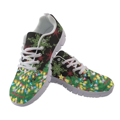 JUDENTIDOS Damen-Laufschuhe, atmungsaktive Tennisschuhe, Netzstoff, Walking-Sneaker, Weihnachtsbaum, 44.5 EU JUDENTIDOS Damen-Laufschuhe, atmungsaktive Tennisschuhe, Netzstoff, Walking-Sneaker, Weihnachtsbaum, 44.5 EU von JUDENTIDOS