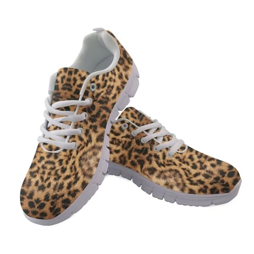 JUDENTIDOS Damen-Laufschuhe, atmungsaktive Tennisschuhe, Netzstoff, Walking-Sneaker, leopard, 43.5 EU JUDENTIDOS Damen-Laufschuhe, atmungsaktive Tennisschuhe, Netzstoff, Walking-Sneaker, leopard, 43.5 EU von JUDENTIDOS