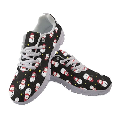JUDENTIDOS Damen Laufschuhe Leichte rutschfeste Atmungsaktive Walkingschuhe, Niedlicher Schneemann Weihnachten, 36 EU JUDENTIDOS Damen Laufschuhe Leichte rutschfeste Atmungsaktive Walkingschuhe, Niedlicher Schneemann Weihnachten, 36 EU von JUDENTIDOS