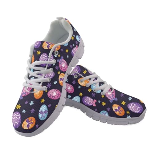 JUDENTIDOS Damen Laufschuhe Leichte rutschfeste Atmungsaktive Walkingschuhe, Ostereier, 43.5 EU JUDENTIDOS Damen Laufschuhe Leichte rutschfeste Atmungsaktive Walkingschuhe, Ostereier, 43.5 EU von JUDENTIDOS