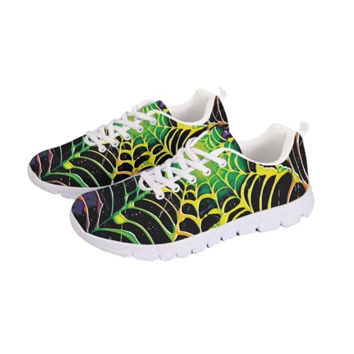 JUDENTIDOS Damen Laufschuhe Leichte rutschfeste Atmungsaktive Walkingschuhe, Spider S Web Halloween, 42.5 EU JUDENTIDOS Damen Laufschuhe Leichte rutschfeste Atmungsaktive Walkingschuhe, Spider S Web Halloween, 42.5 EU von JUDENTIDOS
