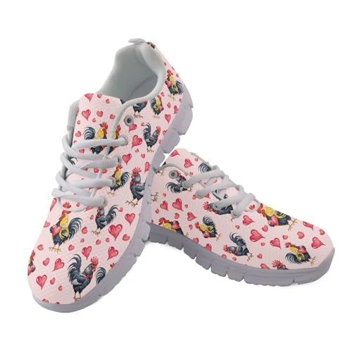 JUDENTIDOS Damen-Wanderschuhe, Turnschuhe, Tennisschuhe, leicht, Reisen, Tennisschuhe, Hahn-Hühner, 38 EU JUDENTIDOS Damen-Wanderschuhe, Turnschuhe, Tennisschuhe, leicht, Reisen, Tennisschuhe, Hahn-Hühner, 38 EU von JUDENTIDOS