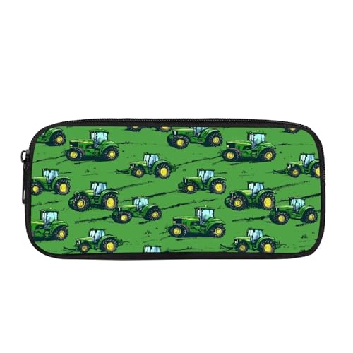 JUDENTIDOS Federmäppchen, Schreibwaren, Aufbewahrungstasche, Geldbörse für Mädchen und Jungen, Cartoon-Traktoren, Taschen-Organizer von JUDENTIDOS