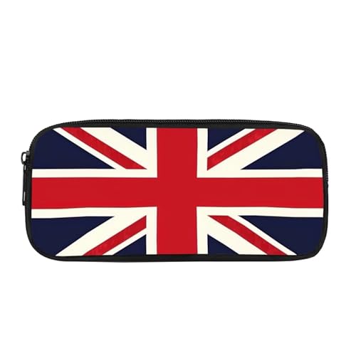 JUDENTIDOS Federmäppchen für Jungen und Mädchen, Federmäppchen, Organizer mit Reißverschluss, Federmäppchen für Teenager, Union Jack Design, Taschen-Organizer von JUDENTIDOS