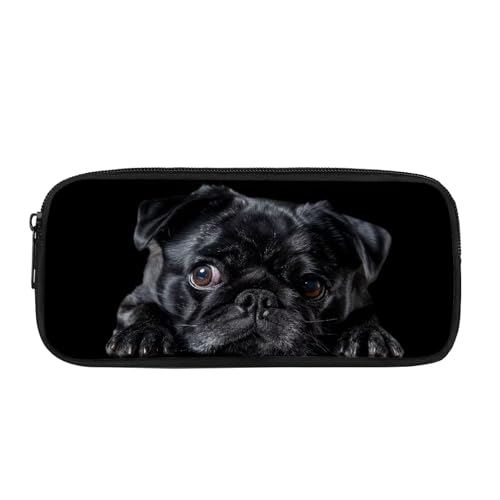 JUDENTIDOS Federmäppchen für Jungen und Mädchen, großes Fassungsvermögen, Stiftehalter, Schreibwaren-Aufbewahrungstaschen, Süße Llama, Taschen-Organizer von JUDENTIDOS