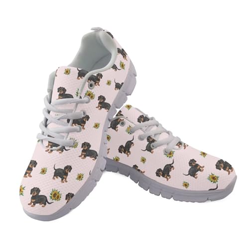 JUDENTIDOS Schuhe für Damen und Herren, Straßenlauf, athletisch, Walking, Tennis, Sneaker, Strandschuhe, Sonnenblumendackel, 43 EU JUDENTIDOS Schuhe für Damen und Herren, Straßenlauf, athletisch, Walking, Tennis, Sneaker, Strandschuhe, Sonnenblumendackel, 43 EU von JUDENTIDOS