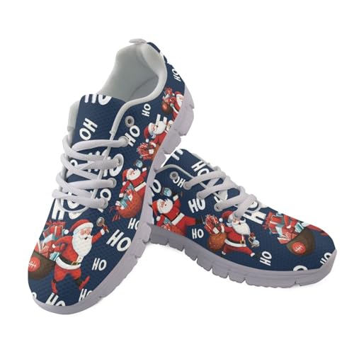 JUDENTIDOS Sneakers für Damen und Herren, leichte Tennisschuhe, rutschfest, Fitnessstudio, Workout-Schuhe, atmungsaktives Netzgewebe, Laufschuhe, Walkingschuhe, Christmas Ho Santa Claus, 36 EU JUDENTIDOS Sneakers für Damen und Herren, leichte Tennisschuhe, rutschfest, Fitnessstudio, Workout-Schuhe, atmungsaktives Netzgewebe, Laufschuhe, Walkingschuhe, Christmas Ho Santa Claus, 36 EU von JUDENTIDOS