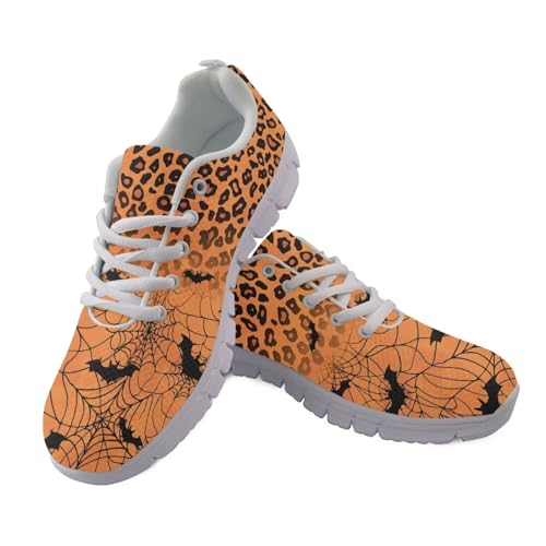 JUDENTIDOS Sneakers für Damen und Herren, leichte Tennisschuhe, rutschfest, Fitnessstudio, Workout-Schuhe, atmungsaktives Netzgewebe, Laufschuhe, Walkingschuhe, Orange Halloween Fledermäuse, 45 EU JUDENTIDOS Sneakers für Damen und Herren, leichte Tennisschuhe, rutschfest, Fitnessstudio, Workout-Schuhe, atmungsaktives Netzgewebe, Laufschuhe, Walkingschuhe, Orange Halloween Fledermäuse, 45 EU von JUDENTIDOS