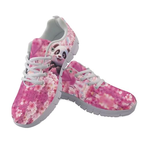 JUDENTIDOS Sportliche Damen-Wanderschuhe, Schnürschuhe, leicht, lässig, Laufschuhe, Sneaker, Fitnessstudio, Reisen, Cherry Blossom Panda, 47 EU JUDENTIDOS Sportliche Damen-Wanderschuhe, Schnürschuhe, leicht, lässig, Laufschuhe, Sneaker, Fitnessstudio, Reisen, Cherry Blossom Panda, 47 EU von JUDENTIDOS