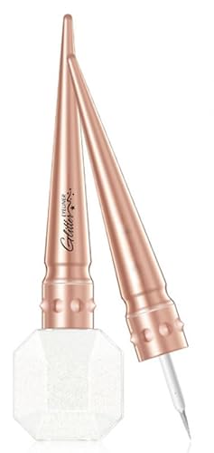 Perlglanz Eyeliner, Metallic Glitter Eyeshadow Eyeliner, Hochpigmentierter Farbiger Eyeliner, Wasserfestes Langanhaltendes Weihnachts-Makeup (1) von JUDEWY