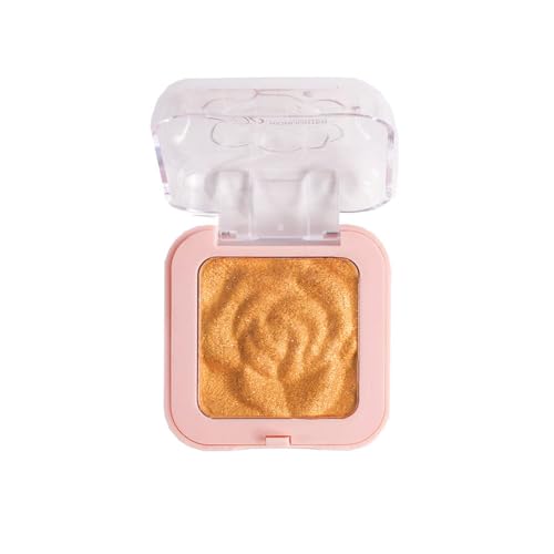 Silver Face Highlighter Makeup, Shimmering Glitter, Diamond Highlighter Makeup, Eyeshadow Palette Powder for Face, Body, Cheek Skin Makeup (3) von JUDEWY