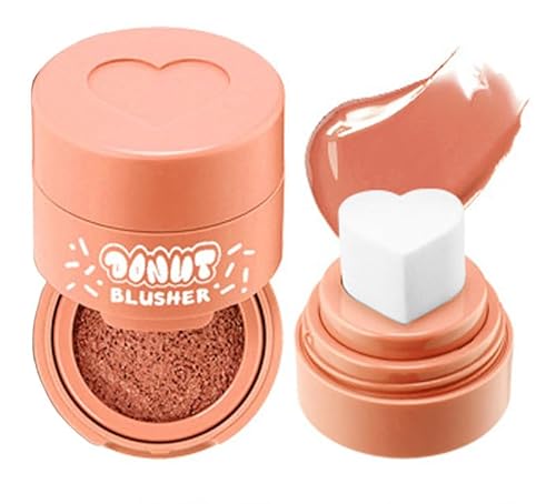 Stamp Liquid Blush Stamp Blush Mit Herzförmigem Applikator Natürliches Und Langanhaltendes Rouge, Leichtes Und Luftiges Make-up-Geschenk Für Frauen (6) von JUDEWY
