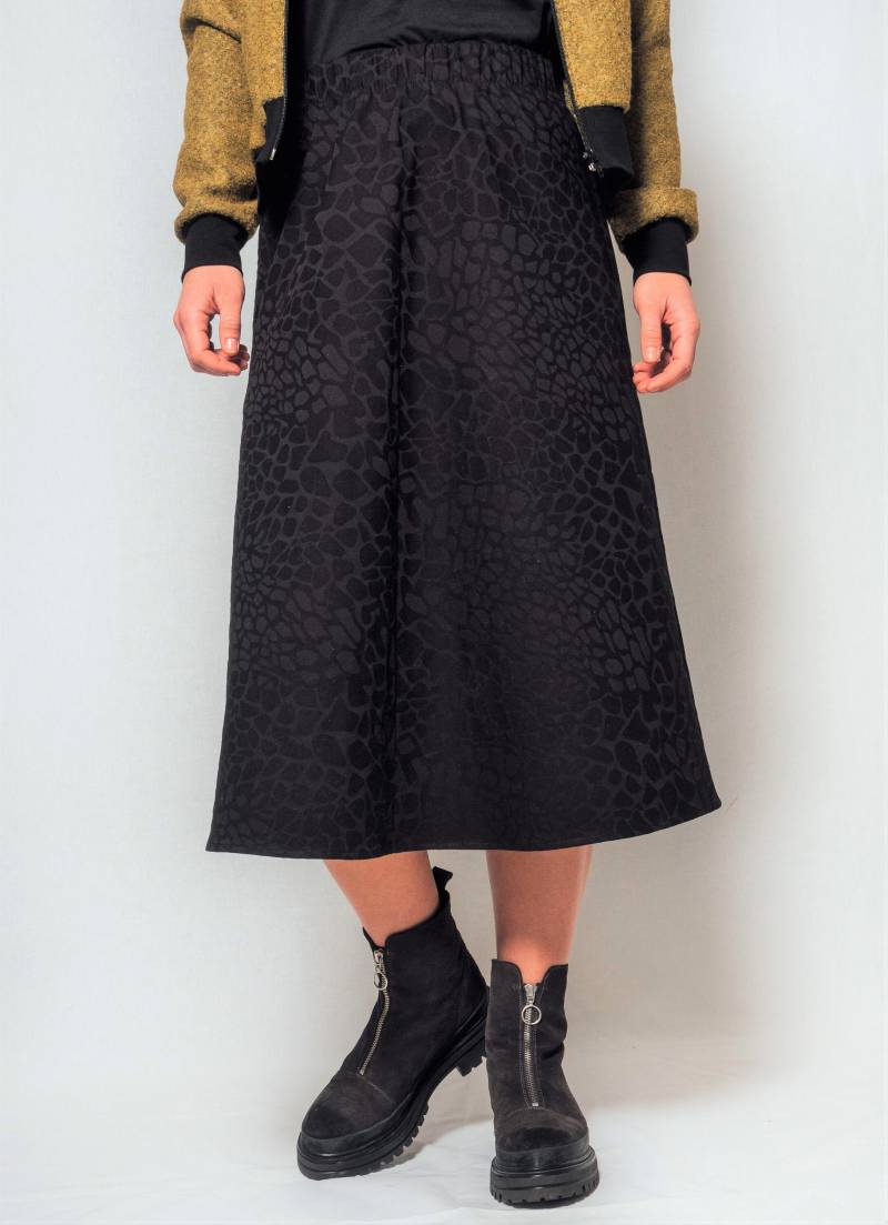 Midirock Mit Animalprint Optik Und Taschen von JUDITHSCHMIDER