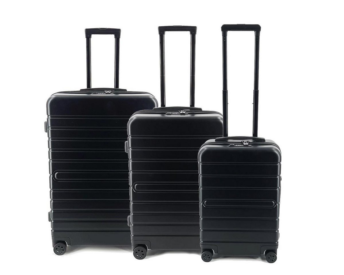 JÜSCHA Trolley JSA Reisetrolley Set 45610 3er schwarz von JÜSCHA