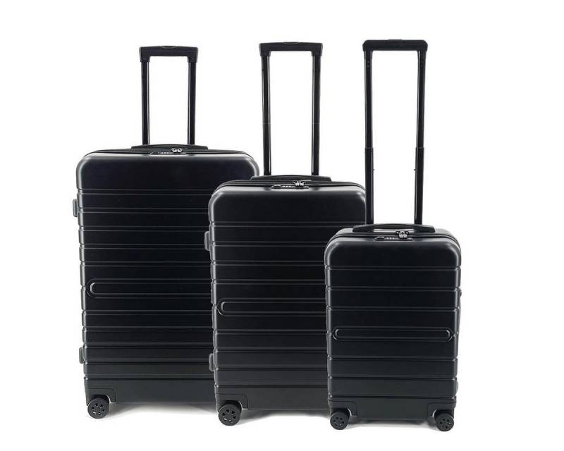 JÜSCHA Trolley JSA Reisetrolley Set 45610 3er schwarz von JÜSCHA