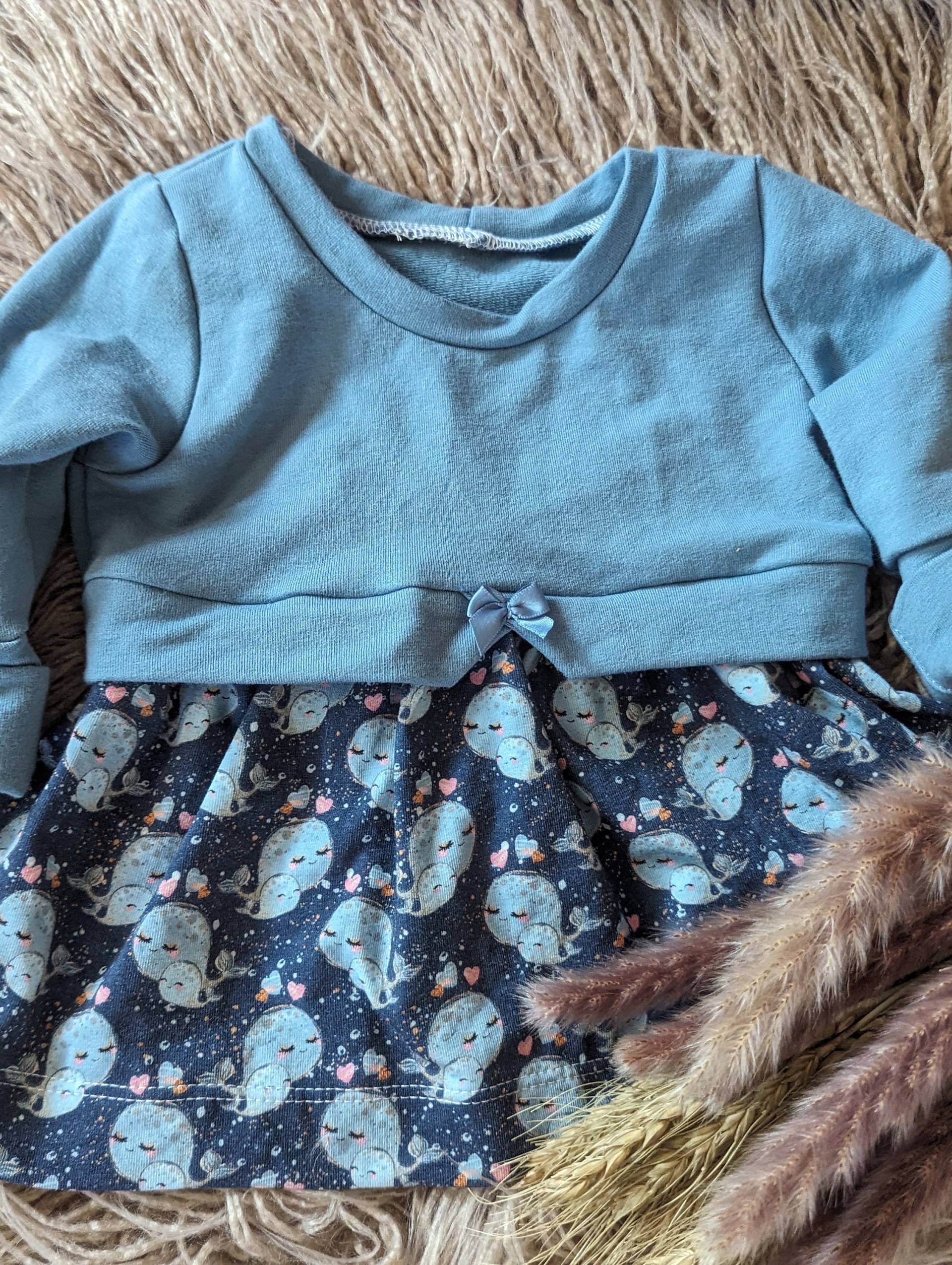 Girly Sweater/ Babysweater Mit Röckchen Girly Sweater/ Babysweater Mit Röckchen von JUFILOUHandmade