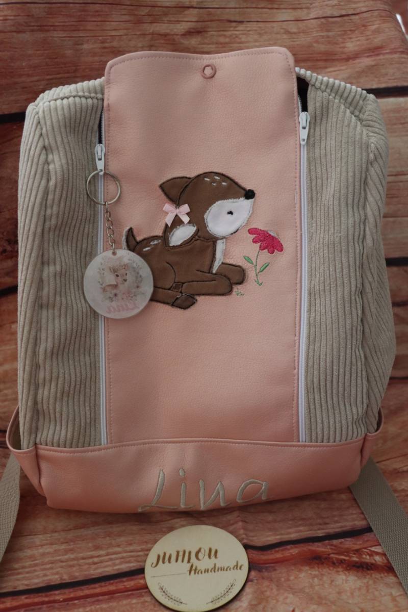Kindergartenrucksack Mit Namen, Personalisiert Kindergartenrucksack Mit Namen, Personalisiert von JUFILOUHandmade