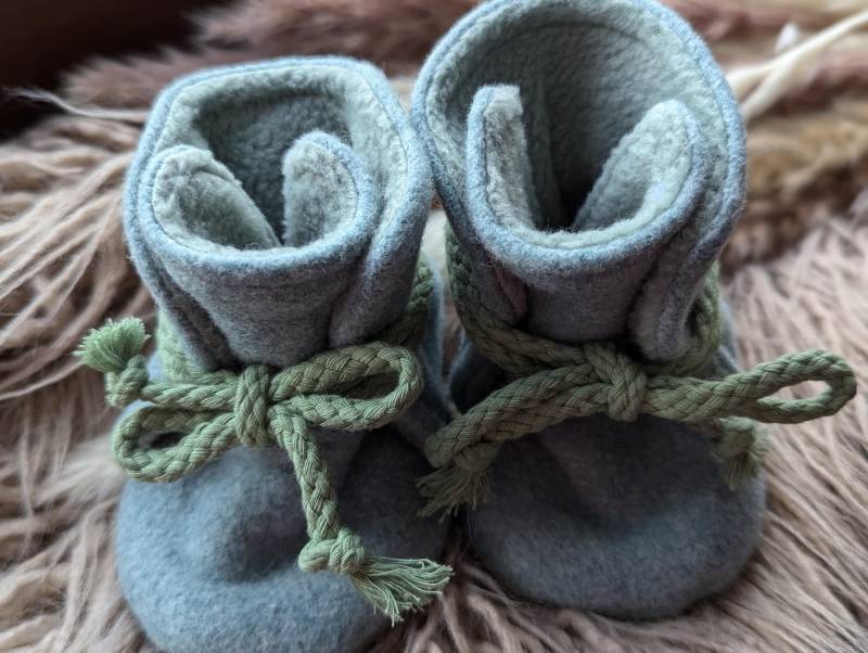 Warme Babyschuhe/Walkschuhe Warme Babyschuhe/Walkschuhe von JUFILOUHandmade