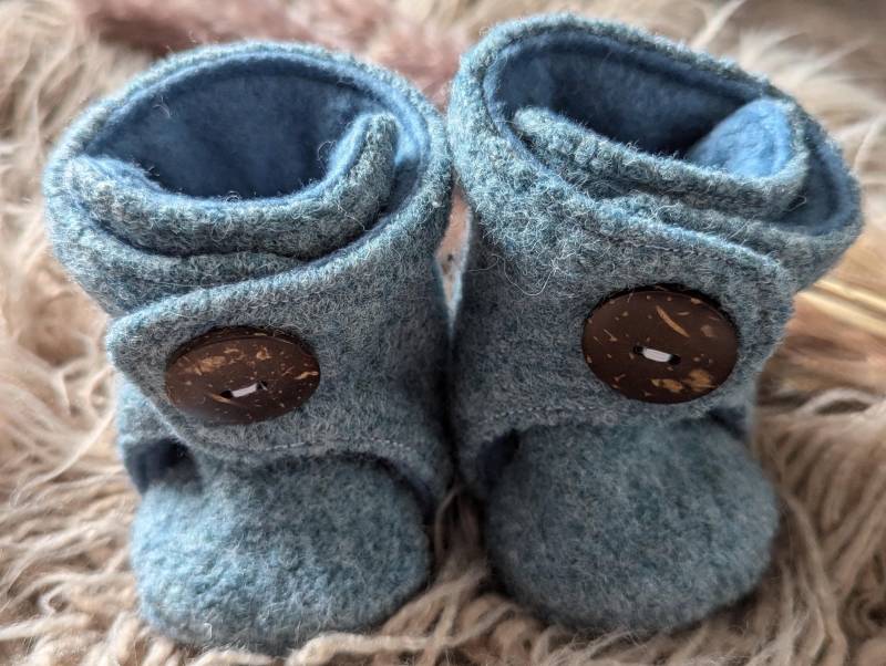 Warme Babyschuhe/Walkschuhe Warme Babyschuhe/Walkschuhe von JUFILOUHandmade