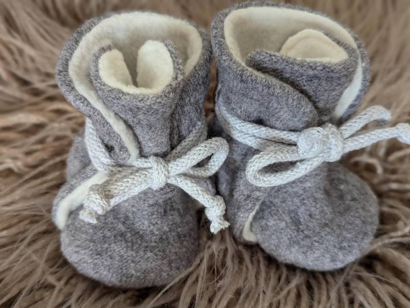 Warme Babyschuhe/Walkschuhe Warme Babyschuhe/Walkschuhe von JUFILOUHandmade