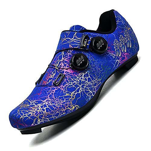 JUHUYP Fahrradschuhe Herren Damen Radschuhe Rennradschuhe MTB Schuhe Kompatibel mit SPD SPD-SL Radsportschuhe von JUHUYP