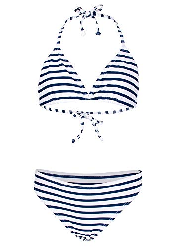 JUJA Bikini für Mädchen, mit UV-Schutz - Oberteil & Panties aus recycelten PET-Flaschen - Bikinis in verschiedenen Designs, Ausführungen & Größen, für Kinder/Jugendliche von 1-16 Jahren von JUJA