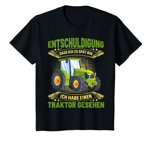 Kinder Ich Habe Einen Traktor Gesehen Jungen Trecker Geschenk T-Shirt Kinder Ich Habe Einen Traktor Gesehen Jungen Trecker Geschenk T-Shirt von JUKN ART Traktor Geschenke Zum Jungen Geburtstag