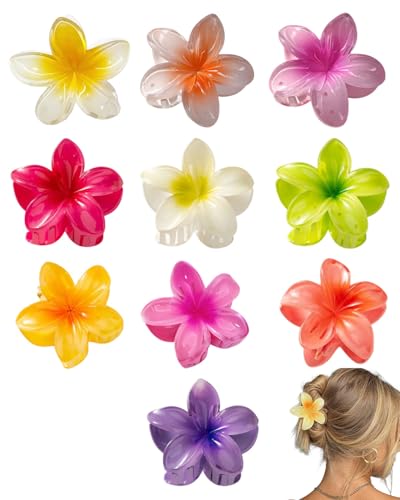 JUKOTA 10 Stück Blumen Haarspangen,Haarspangen Damen,Haarklammern für Frauen,Blumen-Haarspangen Haarkrallen Haarschmuck,Dekorative Haarschmuck,Haarspiralen Clip,Rutschfeste Kunststoff Haarspangen JUKOTA 10 Stück Blumen Haarspangen,Haarspangen Damen,Haarklammern für Frauen,Blumen-Haarspangen Haarkrallen Haarschmuck,Dekorative Haarschmuck,Haarspiralen Clip,Rutschfeste Kunststoff Haarspangen von JUKOTA