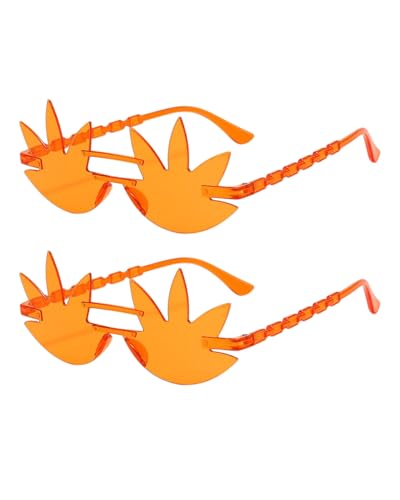 JUKOTA 2 Stück Sonnenbrillen Party Hawaiianische Lustige Brille Sommer Strand Requisiten Neuartige Aperol-Brille,Tropische Party Brillenrahmen Geburtstag Party Dekorationen für Damen JUKOTA 2 Stück Sonnenbrillen Party Hawaiianische Lustige Brille Sommer Strand Requisiten Neuartige Aperol-Brille,Tropische Party Brillenrahmen Geburtstag Party Dekorationen für Damen von JUKOTA