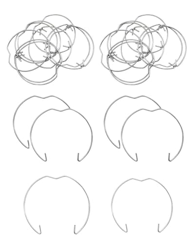 JUKOTA 25PCS Sprengring für GU10 MR16 Durchmesser Downlight Haltefederringe Clips LED Halogen Lampenhalter 50mm,klemmring,lampen klammer,haltefeder ringe,halogen lampenhalter,gu10 ring von JUKOTA