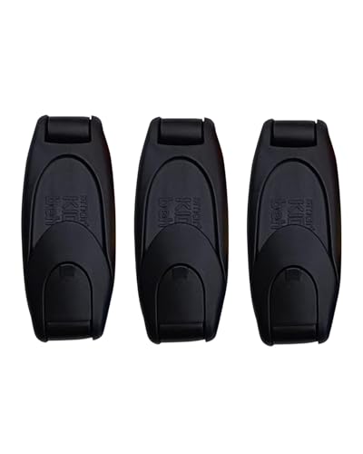 JUKOTA 3 Stück Auto Sicherheitsgurt Clip Universal Gurtversteller für Erwachsene Kinder Verstellbarer Sitzgurt Halter Schwangerschaftsgurt Auto Abschnallschutz Kindersitz(Schwarz) von JUKOTA
