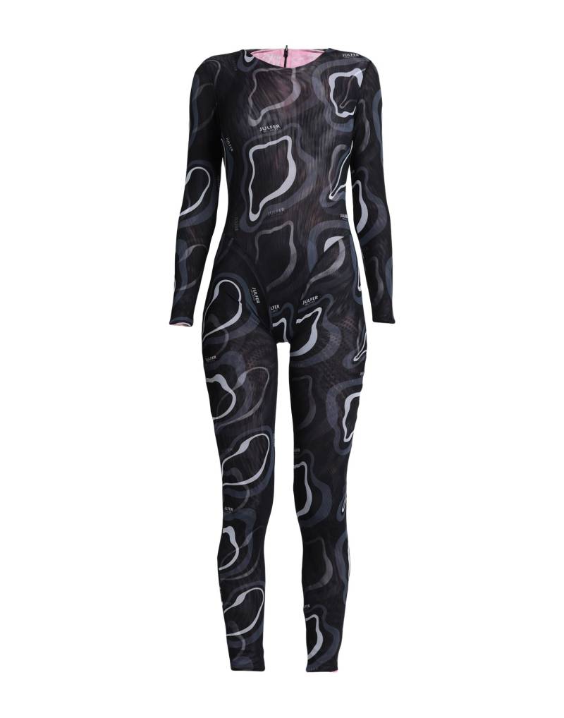 JULFER Jumpsuit Damen Schwarz von JULFER
