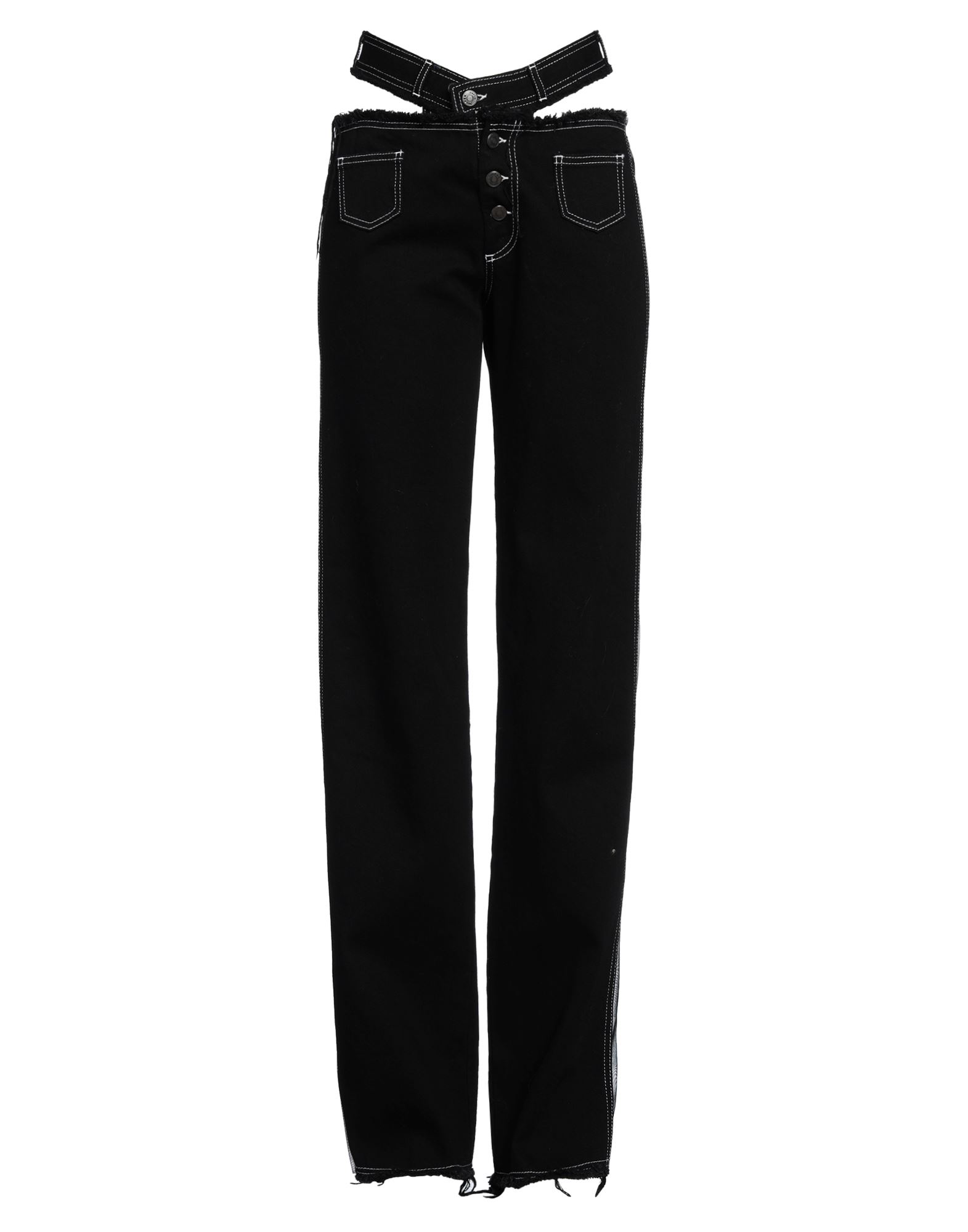 JULFER Jeanshose Damen Schwarz von JULFER