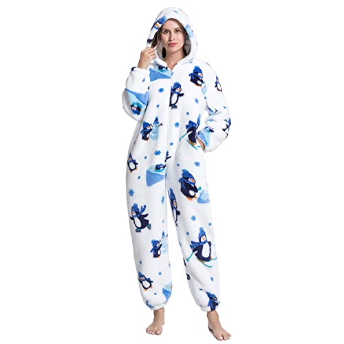 JULGIRL Erwachsene Unisex Onesie Tier Schlafanzug Cosplay Pyjamas Halloween Karneval Kostüm Loungewear von JULGIRL