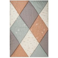 JULIUS ZÖLLNER Krabbeldecke 95 x 135 cm Patchwork von Julius Zöllner