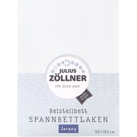 JULIUS ZÖLLNER Spannbettlaken für Beistellbetten weiß 50 x100 cm von JULIUS ZÖLLNER