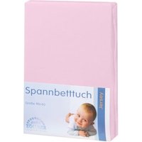 JULIUS ZÖLLNER Spannbetttuch Jersey für Wiege rosa von JULIUS ZÖLLNER