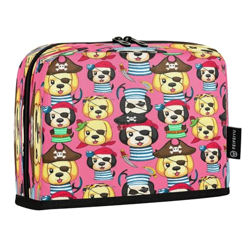 JUMBEAR Federmäppchen mit niedlichem Piraten-Motiv, großes Fassungsvermögen, Stifteetui, Schreibwaren, Schreibtisch-Organizer, Kosmetiktasche mit Reißverschluss für Schule, Büro, Reisen JUMBEAR Federmäppchen mit niedlichem Piraten-Motiv, großes Fassungsvermögen, Stifteetui, Schreibwaren, Schreibtisch-Organizer, Kosmetiktasche mit Reißverschluss für Schule, Büro, Reisen von JUMBEAR
