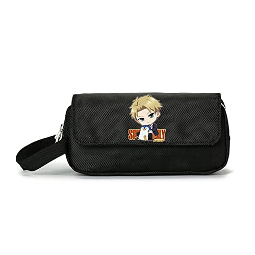 JUMBOZ SP-Y×FAMI-LY Mäppchen, Doppelreißverschlüsse Federtasche, Große Kapazität Briefpapier Pouch Stifte Etui -20.5 * 9.5 * 5.5cm||Multicolor 2 von JUMBOZ