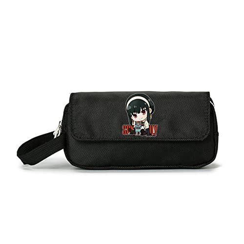 JUMBOZ SP-Y×FAMI-LY Mäppchen, Doppelreißverschlüsse Federtasche, Große Kapazität Briefpapier Pouch Stifte Etui -20.5 * 9.5 * 5.5cm||Multicolor 2 von JUMBOZ