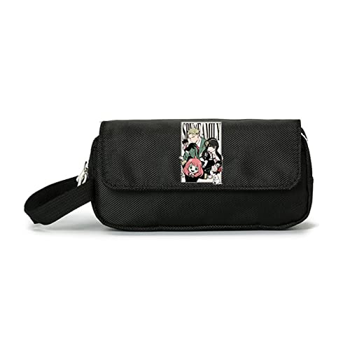 JUMBOZ SP-Y×FAMI-LY Mäppchen, Doppelreißverschlüsse Federtasche, Große Kapazität Briefpapier Pouch Stifte Etui -20.5 * 9.5 * 5.5cm||Multicolor 2 von JUMBOZ