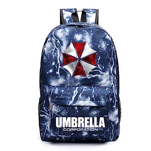 Rucksack Herren Resid.ent Evil, Bequem Multifunktional Schulranzen mit Aufdruck, Mode Schulrucksack Lässiger Tagesrucksack für Jungen Mädchen-Multicolor 7||45x31x13cm von JUMBOZ