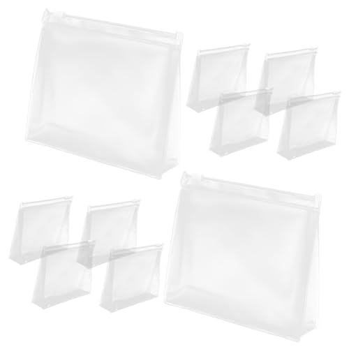 JUMPLAWN 10Stücke Transparente Kosmetiktaschen Outdoor Reise Kulturbeutel für Damen Organizer Tasche für Make Up Toilettenartikel für Fitness Camping und Reisen JUMPLAWN 10Stücke Transparente Kosmetiktaschen Outdoor Reise Kulturbeutel für Damen Organizer Tasche für Make Up Toilettenartikel für Fitness Camping und Reisen von JUMPLAWN