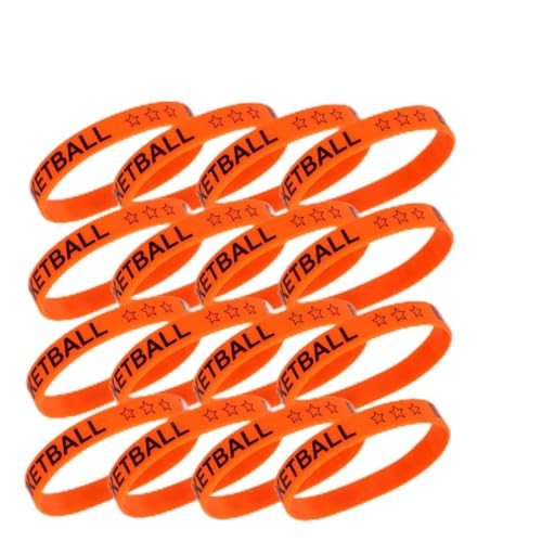 JUMPLAWN 20 Stück Party Armbandpfanne Chiffon Kuchenform Kuchenform Kleine Einlage Miniatur Schmuckarmbänder Basketball Armbandtür DIY Keks Backformen Set Band Armband Orange JUMPLAWN 20 Stück Party Armbandpfanne Chiffon Kuchenform Kuchenform Kleine Einlage Miniatur Schmuckarmbänder Basketball Armbandtür DIY Keks Backformen Set Band Armband Orange von JUMPLAWN